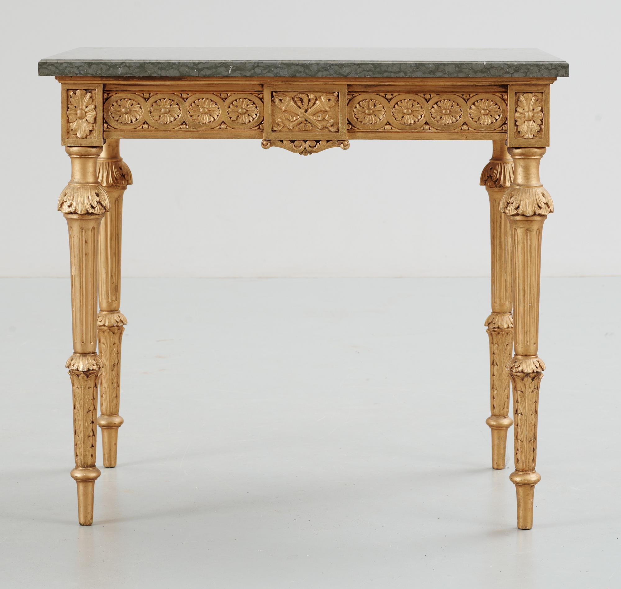 BORD, Gustaviansk stil, ca år 1900.