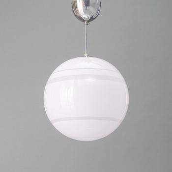 Harald Notini, a ceiling lamp model "10722", Arvid Böhlmarks Lampfabrik, Stockholm, 1930s.