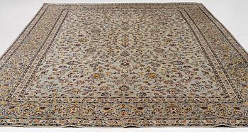 Carpet, Keshan, approx. 402 x 295 cm.