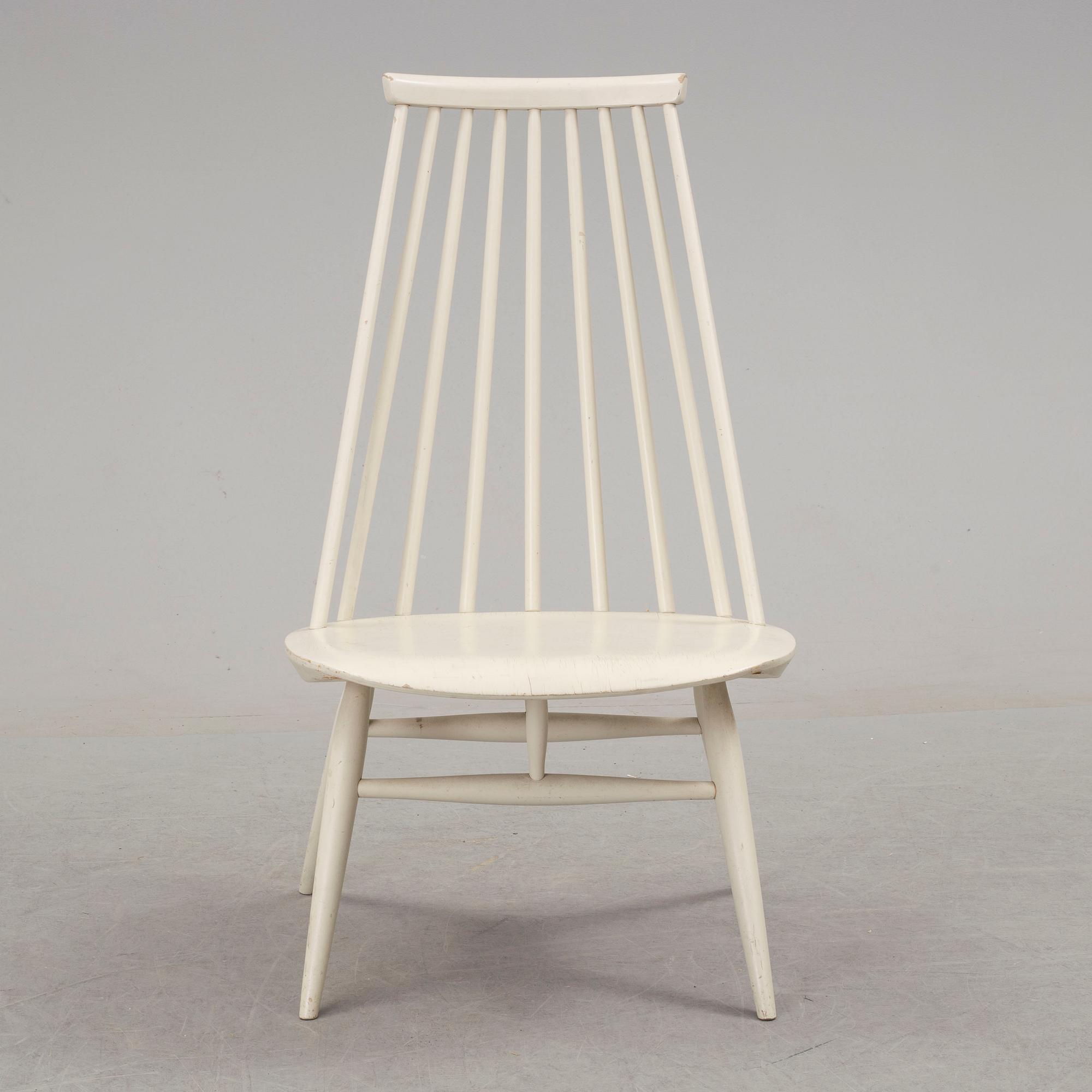 A second half of the 20th century 'mademoiselle' chair by Ilmari Tapiovaara.