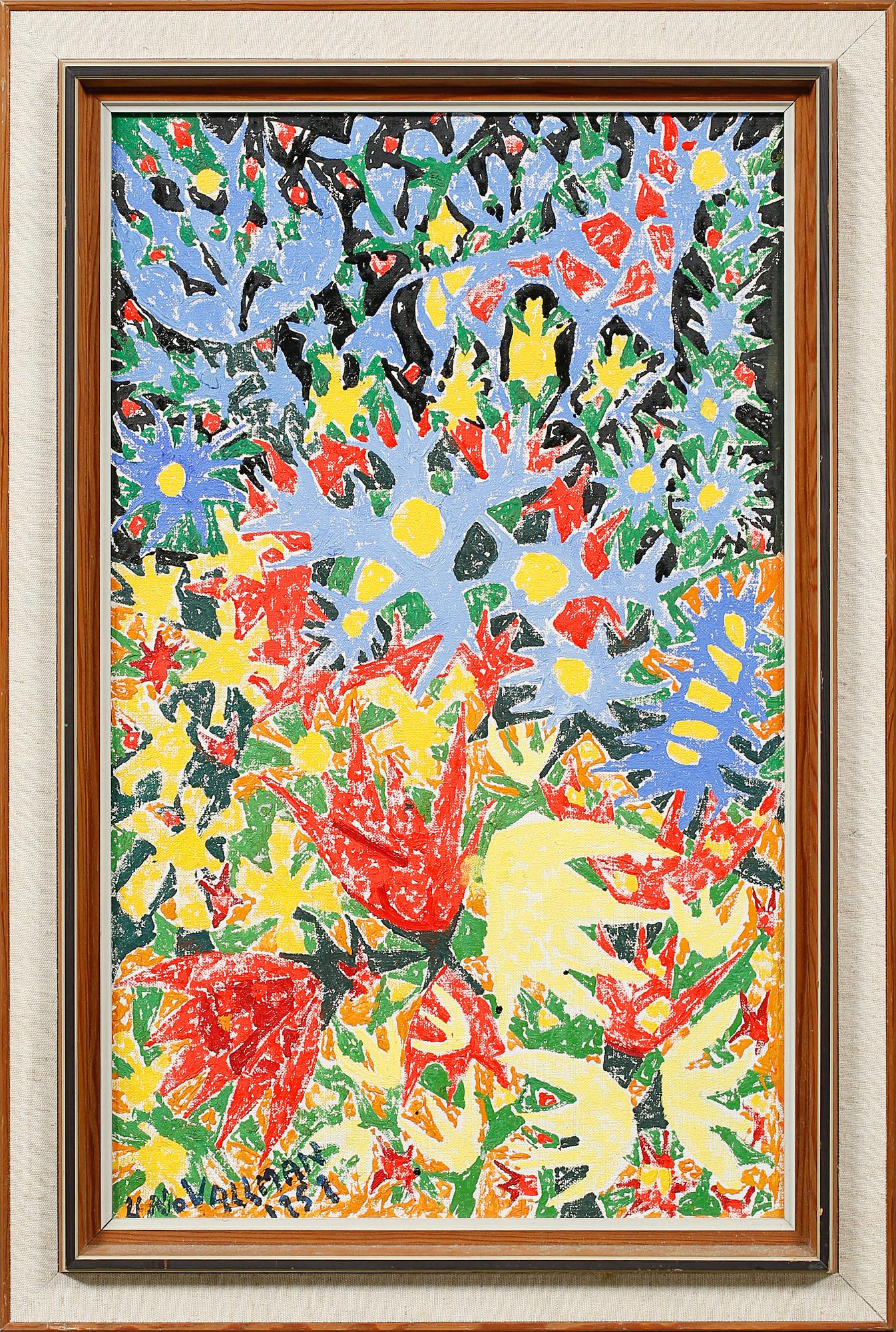 UNO VALLMAN, olja på duk, signerad, daterad 1959.