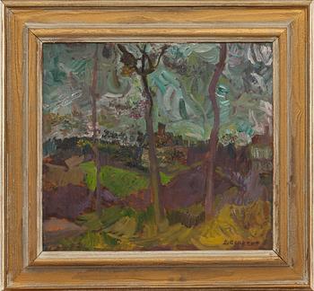 SIRI DERKERT, oljemålning, signerad.