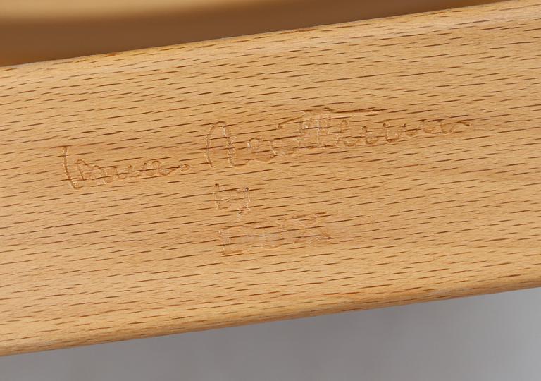 FÅTÖLJ, "Pernilla", Bruno Mathsson, Dux, 1900-talets andra hälft.