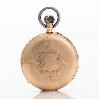 Pocket watch, 45.5 mm.