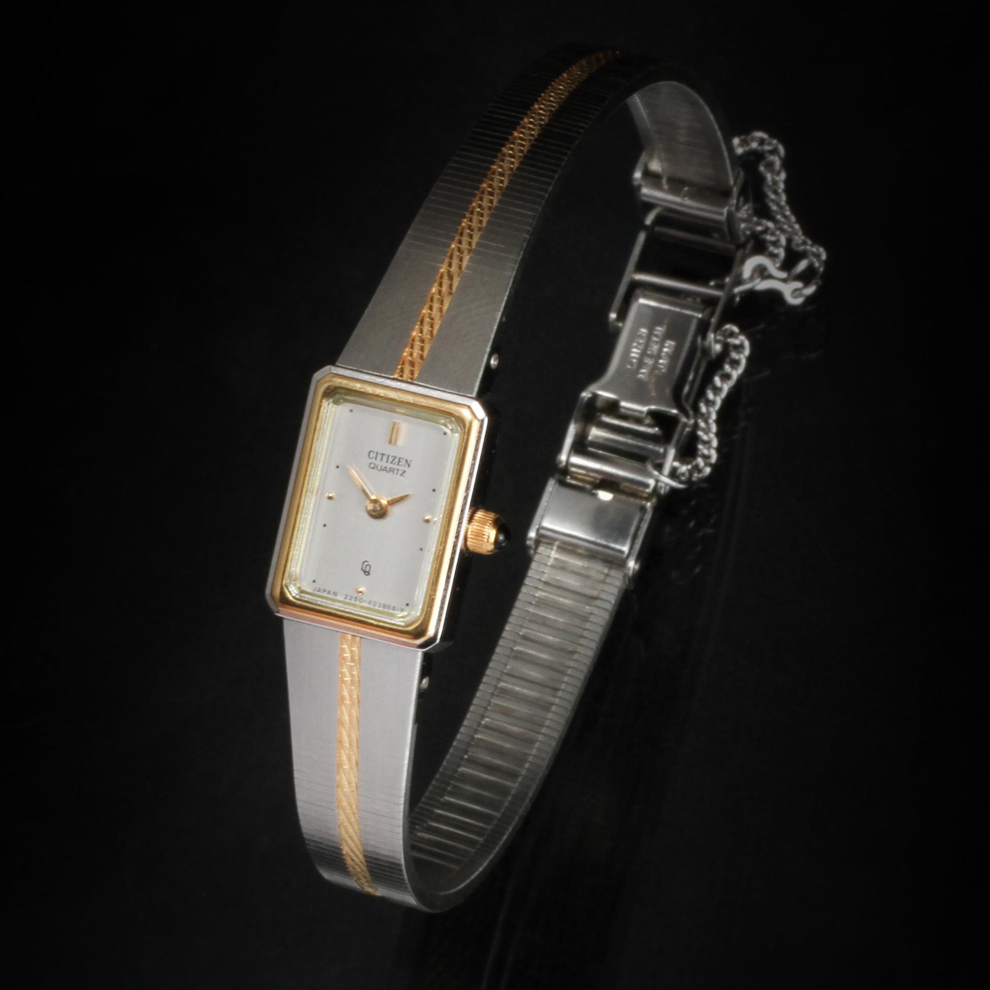 DAMARMBANDSUR, stål, Citizen, 1900-talets senare del.