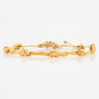 Lapponia bracelet, 18K gold, Finland 1976.