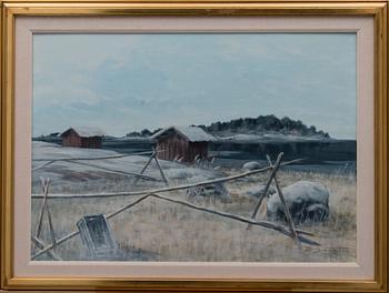 BROR GÖSTA FOHLIN, olja på duk, signerad och daterad 1978.