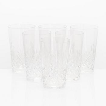 A 110-piece set of glassware from Riihimäen Lasi, Leo-, Yrjö and Aino series, mid- and latter half of the 20th century.