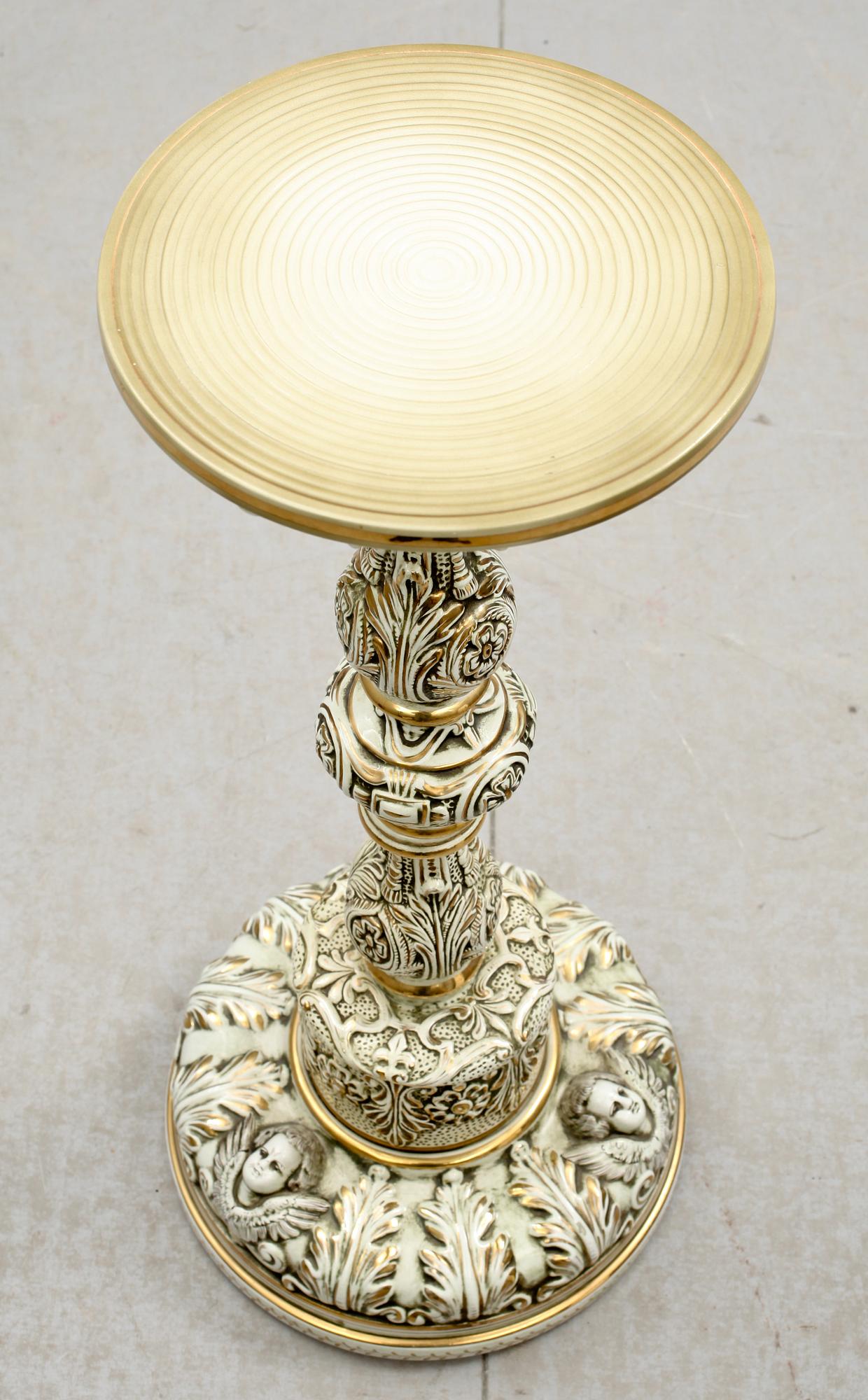 PIEDESTAL, flintgods, Capodimonte, Italien, 1900-talets andra hälft.