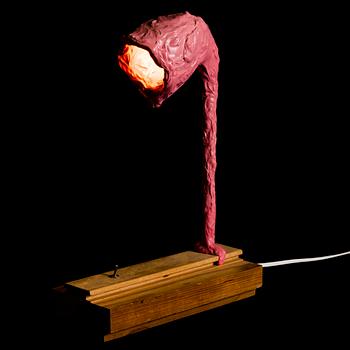 TEEMU SALONEN, a 'Steve' table lamp/sculpture signed Teemu Salonen 2016.