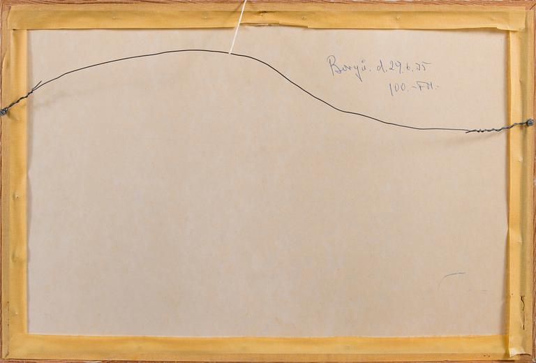 HENRYK BARCZINSKI, pastellipaperille, signeerattu.