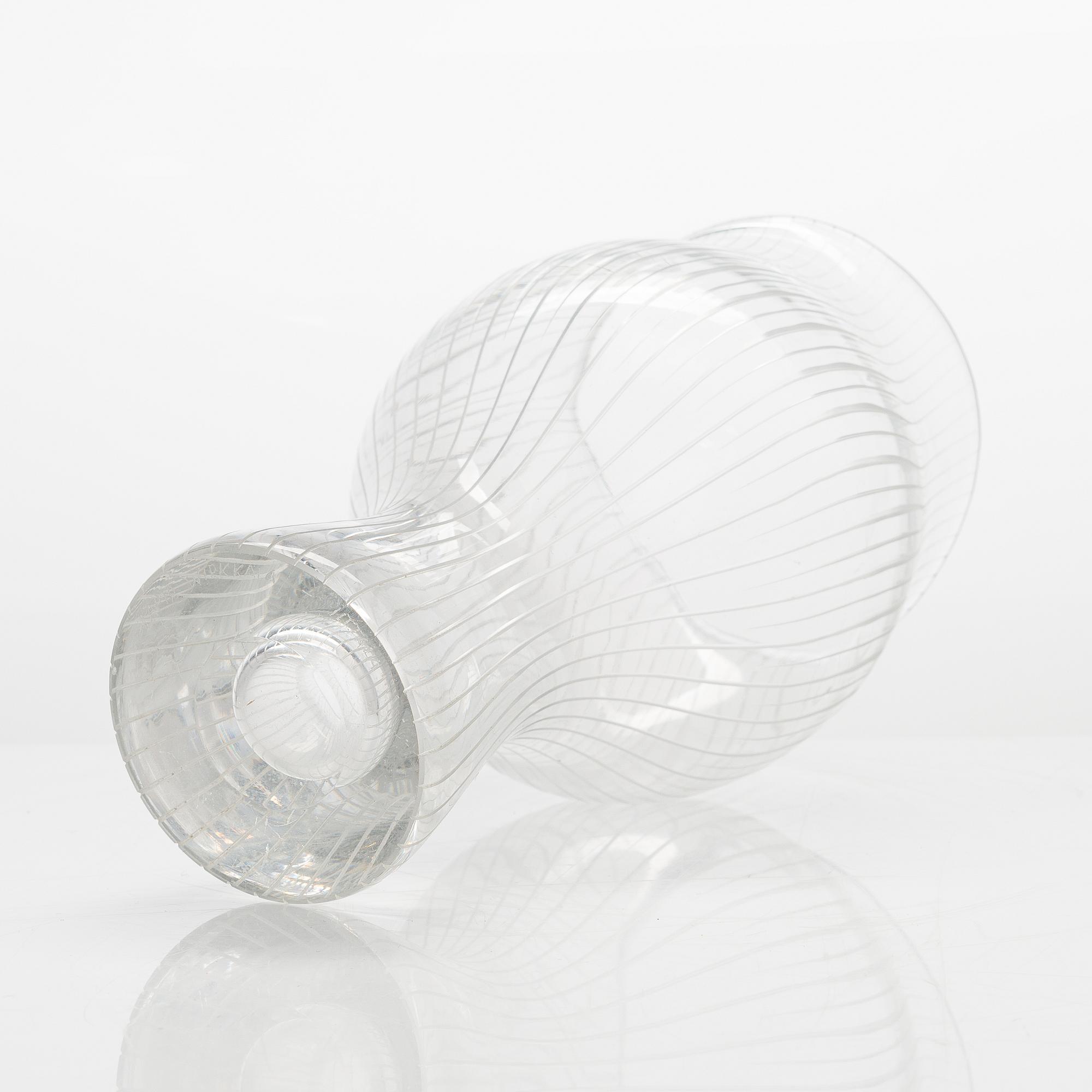 Tapio Wirkkala, vas, modell 3213, signerad Tapio Wirkkala -Iittala.