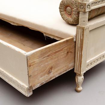 SOFFA, gustaviansk stil, 1800-tal.