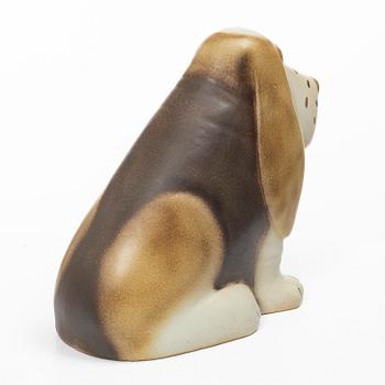 Lisa Larson, a 'Basset Maxi' ceramic sculpture, K-Studion Gustavsberg, Sweden.