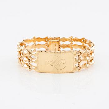 Bracelet 18K gold, Vicenza Italy.
