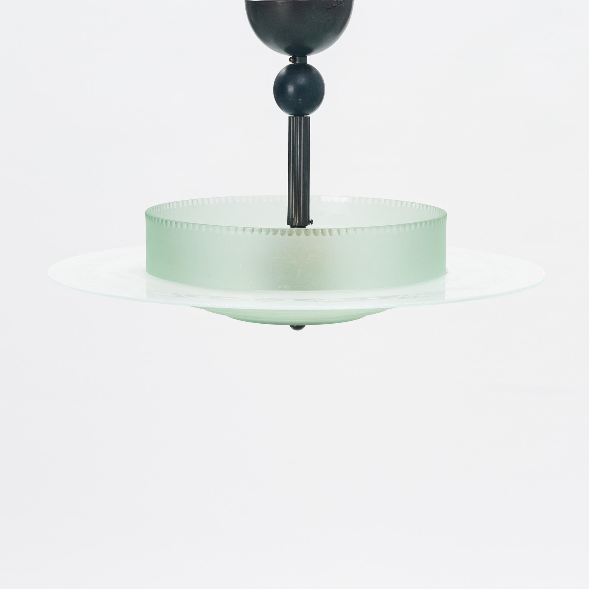 Taklampa, 1900-talets mitt.