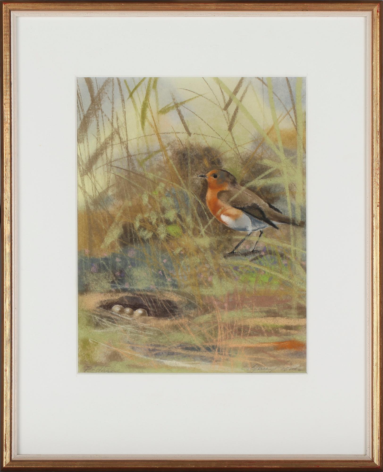 CARL ERIK LJUNGSTRÖM, 2 st, pasteller, signerade.