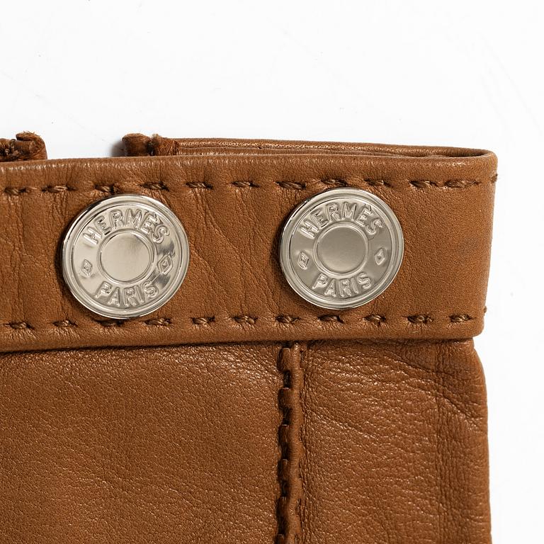 Hermès, handskar, storlek 8.