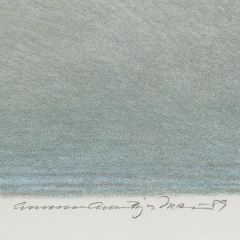 GUNNAR "GEBBE" BJÖRKMAN, signed and dated -89 as well as numbered 30/190 in pencil.