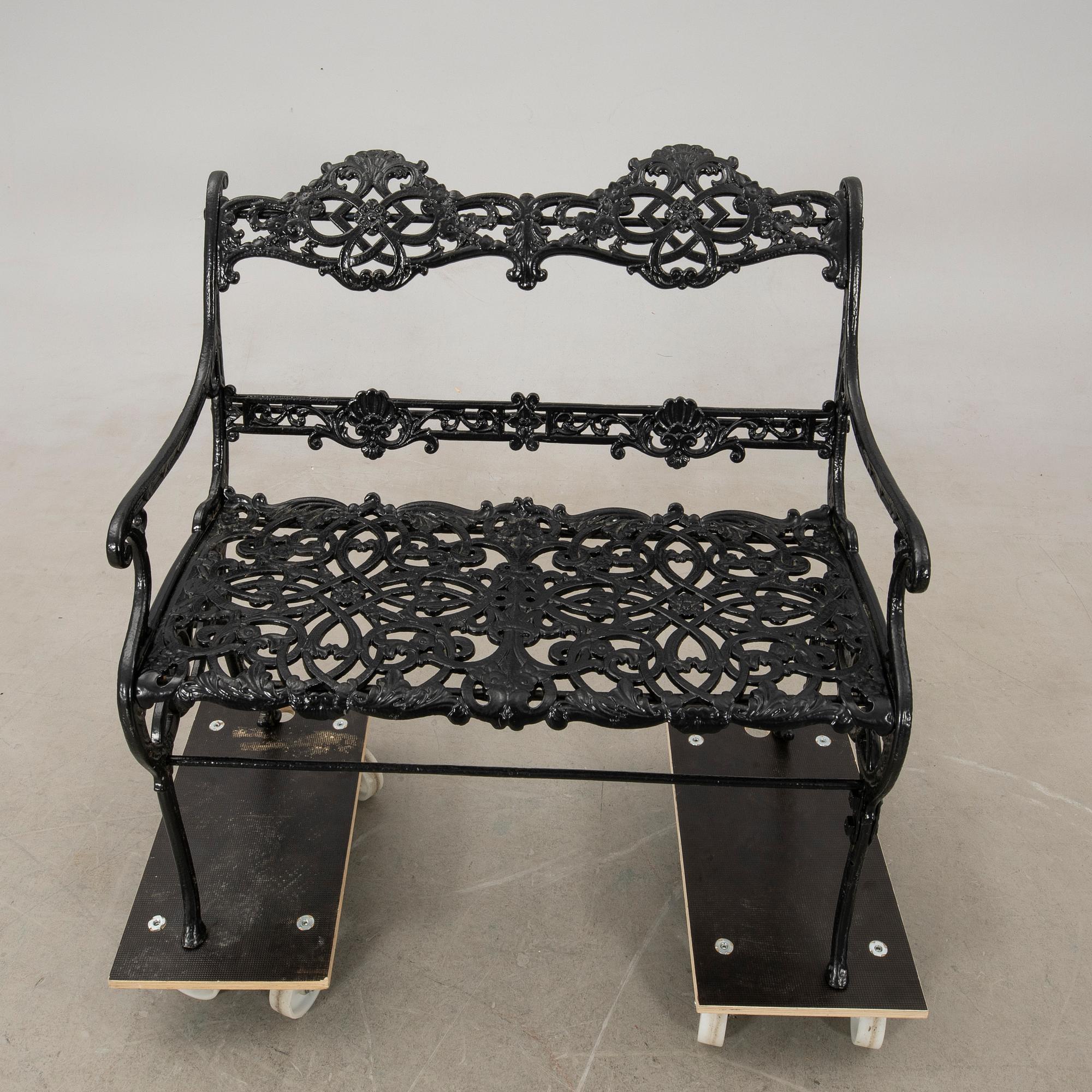 Garden sofa, first half of the 20th century.