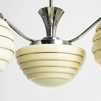 Pendant light, Art Deco, 1920s.