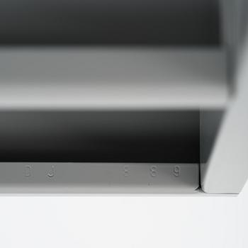 Donald Judd, a "Corner Chair No 15", Lehni, Switzerland, 1989.