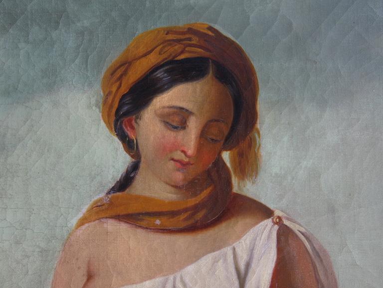 OKÄND KONSTNÄR. Olja på duk.