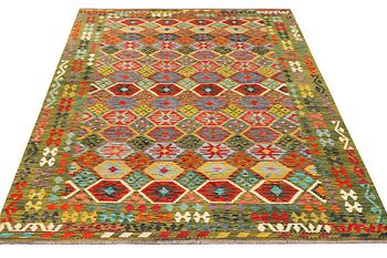 Matta, Afghansk kelim, ca 302 x 215 cm.