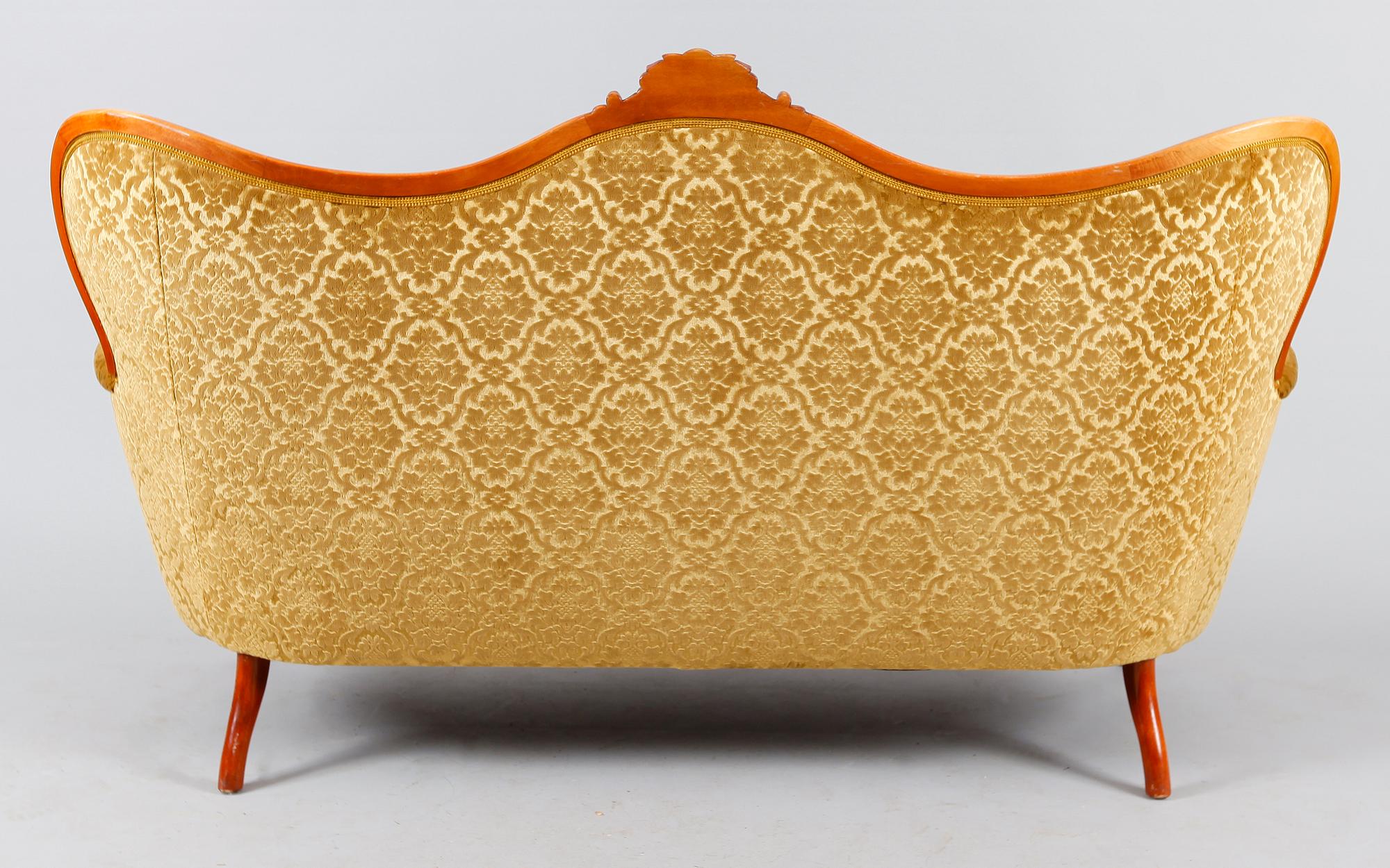 SOFFA, rokokostil, 1900-talets mitt.