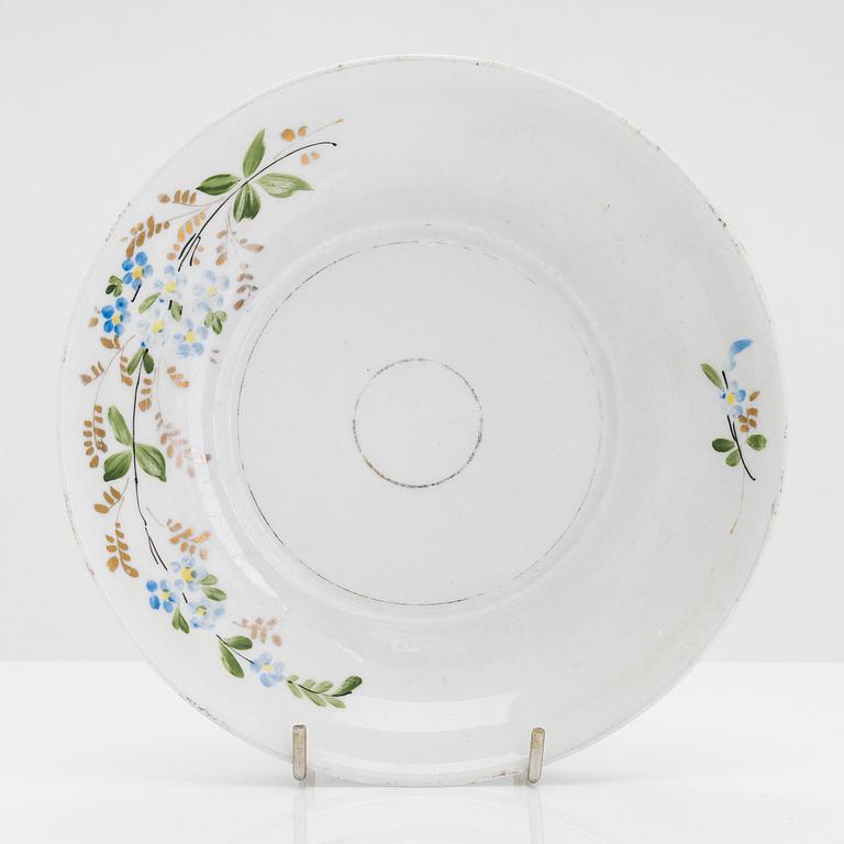 Kuznetsov, chokladkopp med fat, porslin, Dulevo-fabriken, 1891 - 1917.