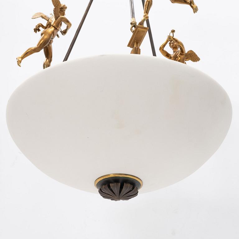 Taklampa, 1900-talets andra hälft.