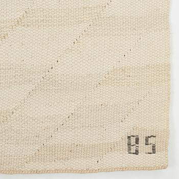 Barbro Sprinchorn, Vävd tapet, "Kronärtskocka", gobelängteknik, ca 68-68,5 x 82,5-83,5 cm, signerad AB MMF BS.