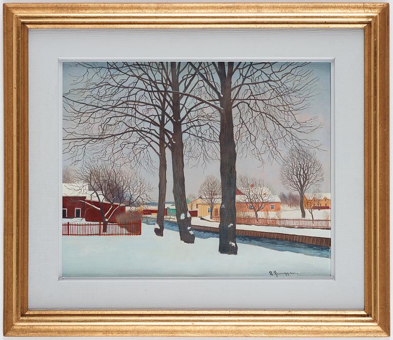 Reinhold Ljunggren, Winter.