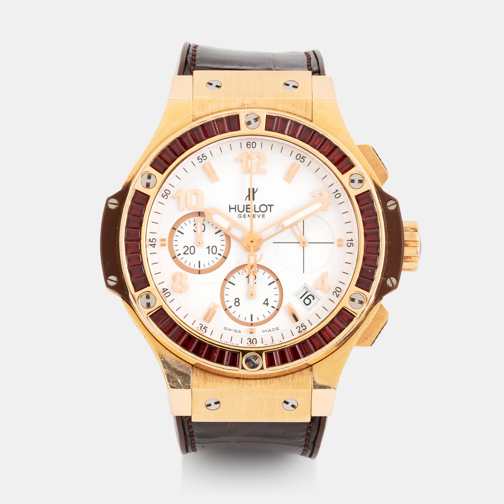 Hublot, Big Bang, Tutti Frutti, "Hazelnut", chronograph, wristwatch, 41 mm.
