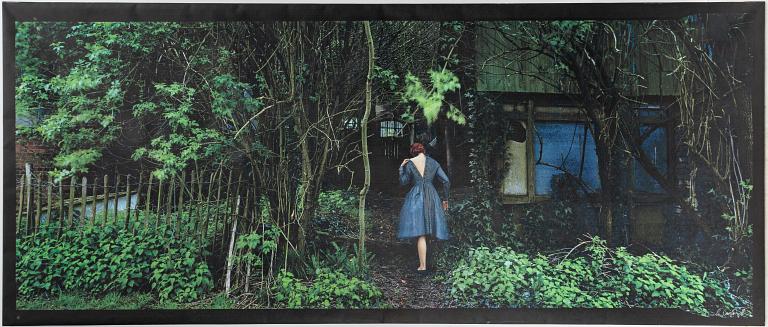 Denise Grünstein, screen print on canvas, from the IKEA Art Event series, numbered 24/1000, 2006.