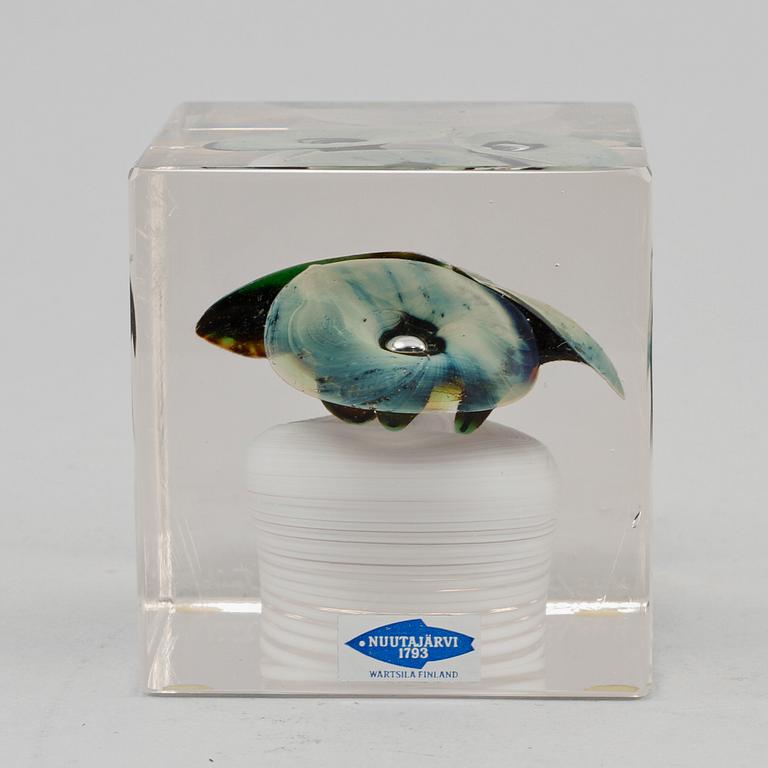 OBJEKT, glas, Oiva Toikka, Nuutajärvi, 1978.
