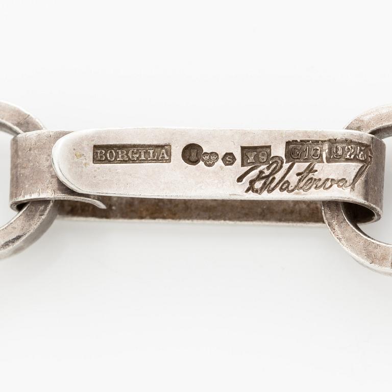 Atelier Borgila, necklace, silver, links.