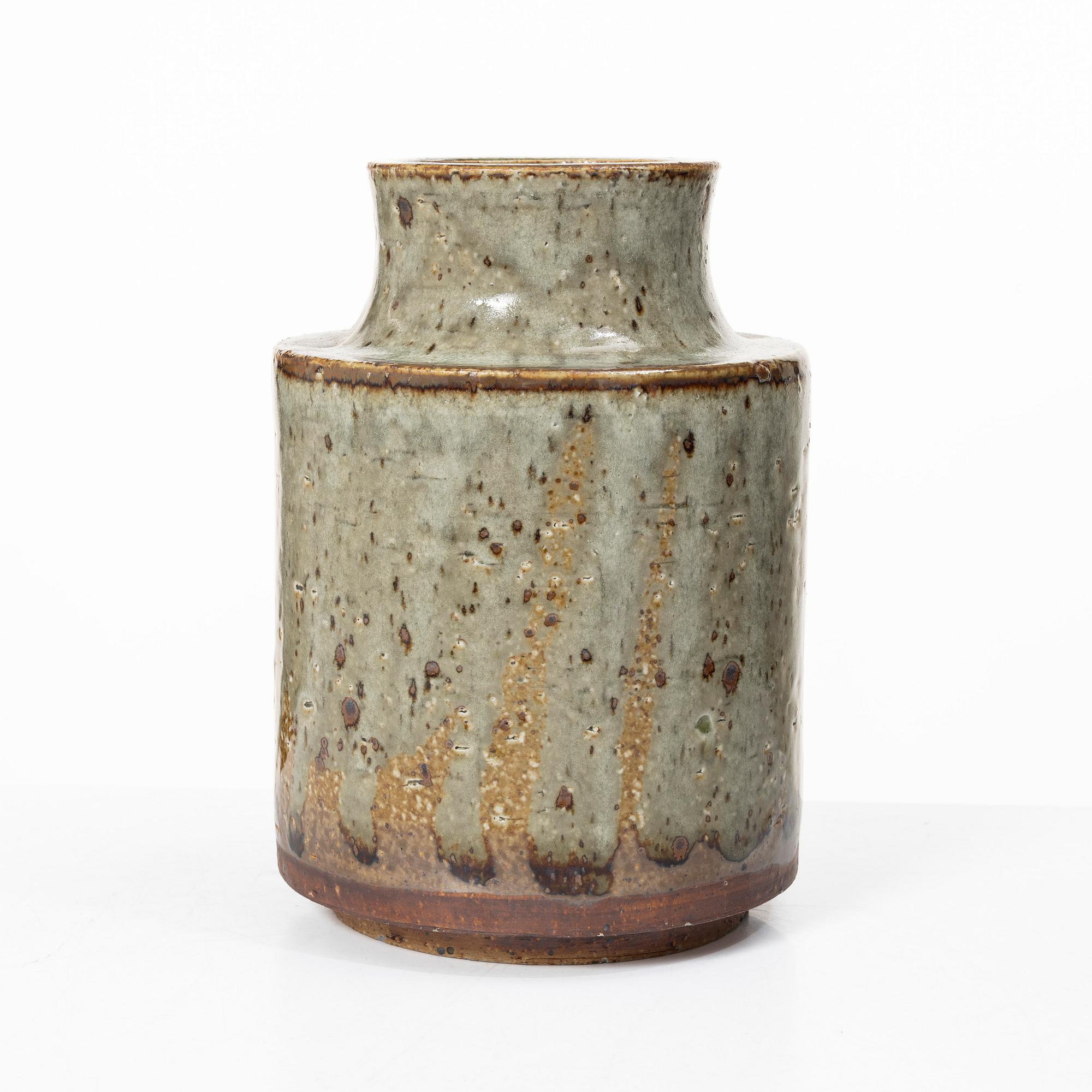 Marianne Westman, a stoneware vase, Rörstrands Ateljé, Sweden.
