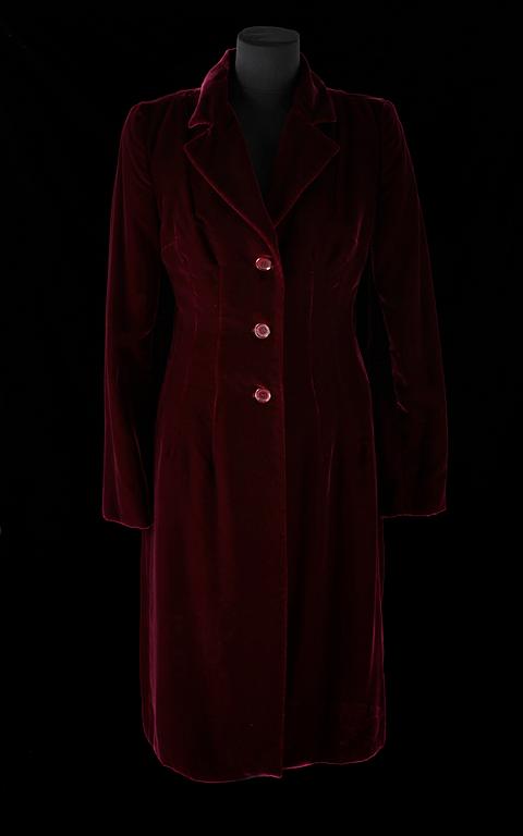 A coat by Dolce Gabbana.