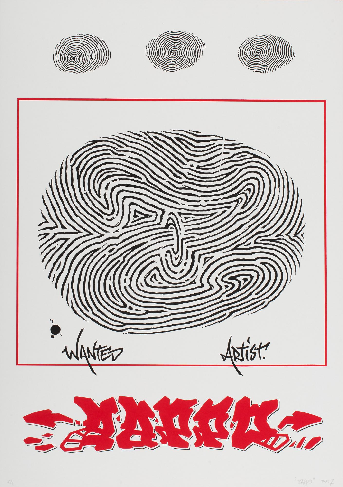 AKAY, BATES, REASON, BLIND and ceveral other scandinavian graffiti legends, eight screen prints, signed and dated -97.