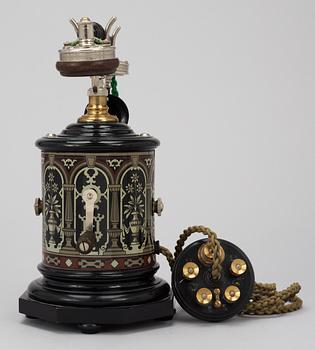 A table telephone by L.M Ericsson, 19th Century.