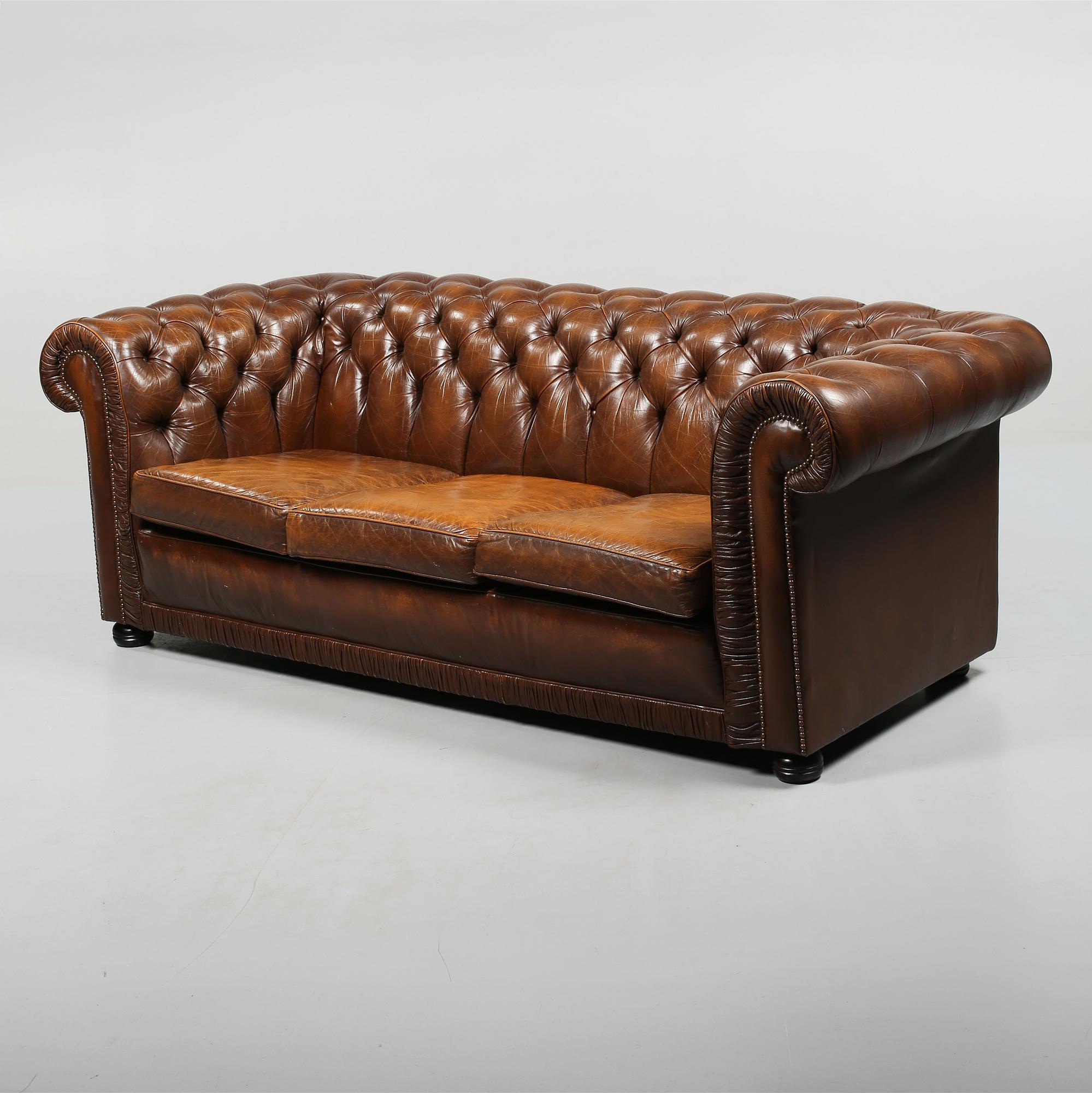 SOFFA, Chesterfieldmodell, 1900-talets andra hälft.