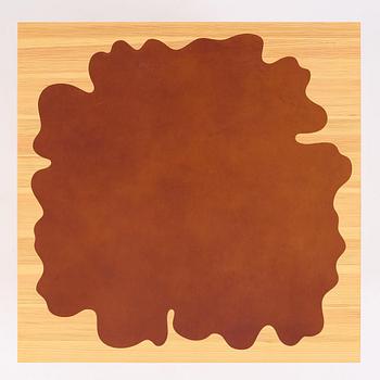 Mathieu Gustafsson, a prototype coffee table, "Slab", executed by cabinetmaker Markus Karlbom, Burhult, 2024.