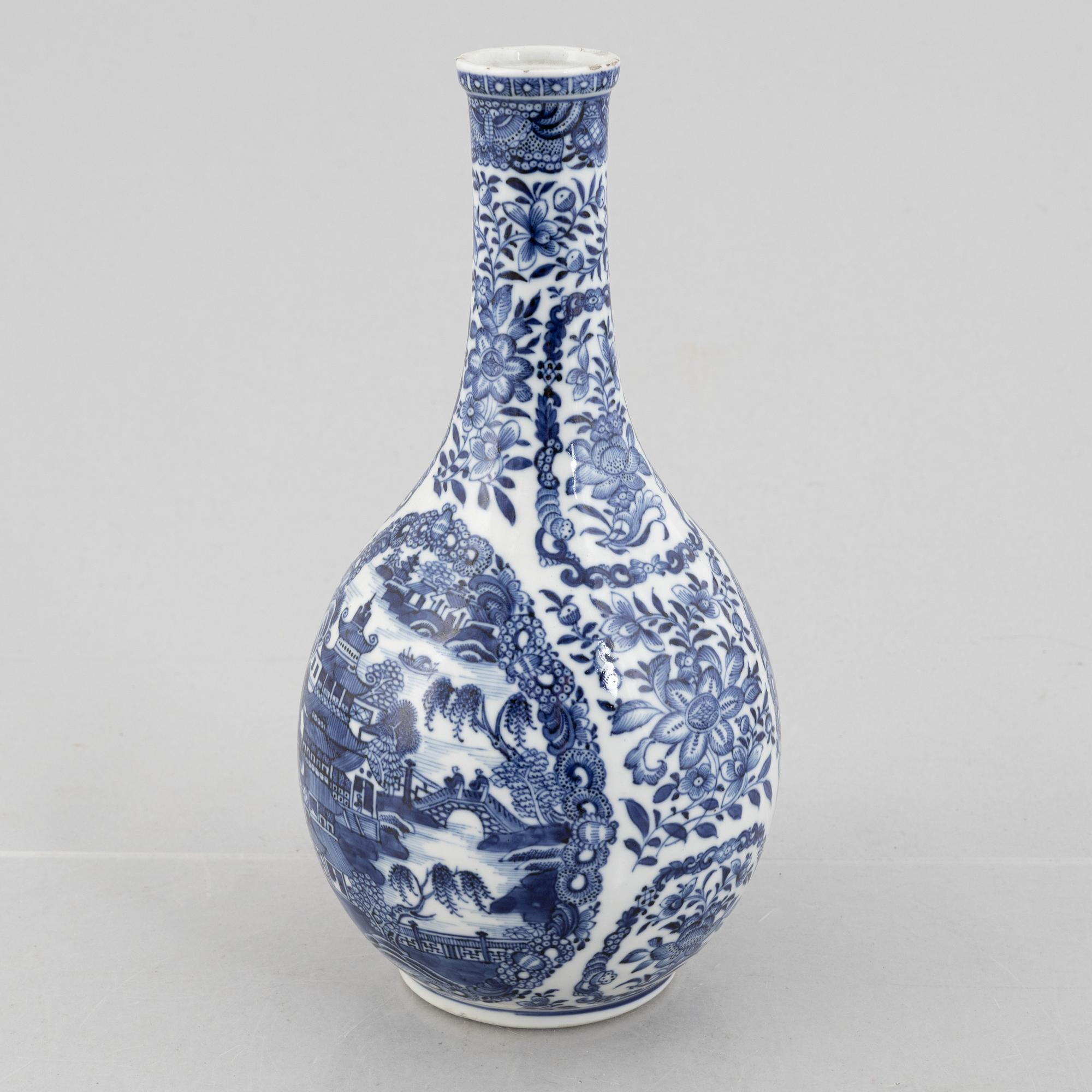 Vas, kompaniporslin, Kina, Qianlong (1736-95).