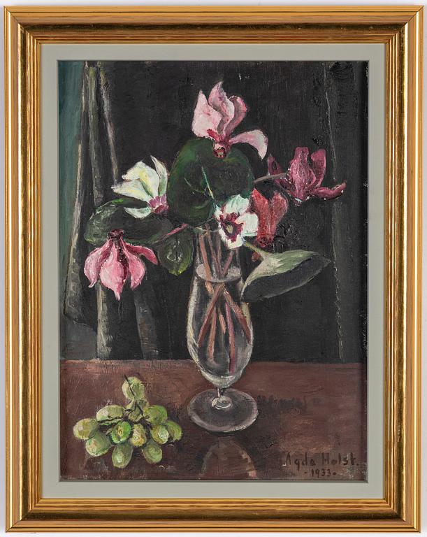 Agda Holst, oil on canvas, signed and dated 1933.