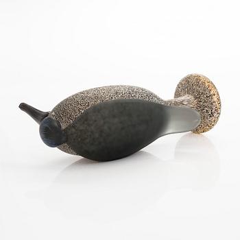 Oiva Toikka, a 'Heron' glass bird signed O. Toikka Nuutajärvi.
