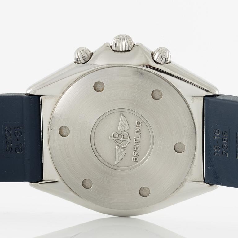 Breitling, Chrono Sextant, chronograph, wristwatch, 36 mm.