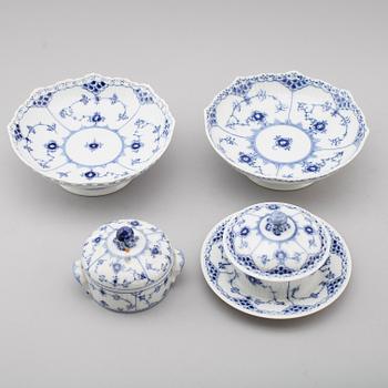 SERVISPORSLIN, 4 delar, Royal Copenhagen.