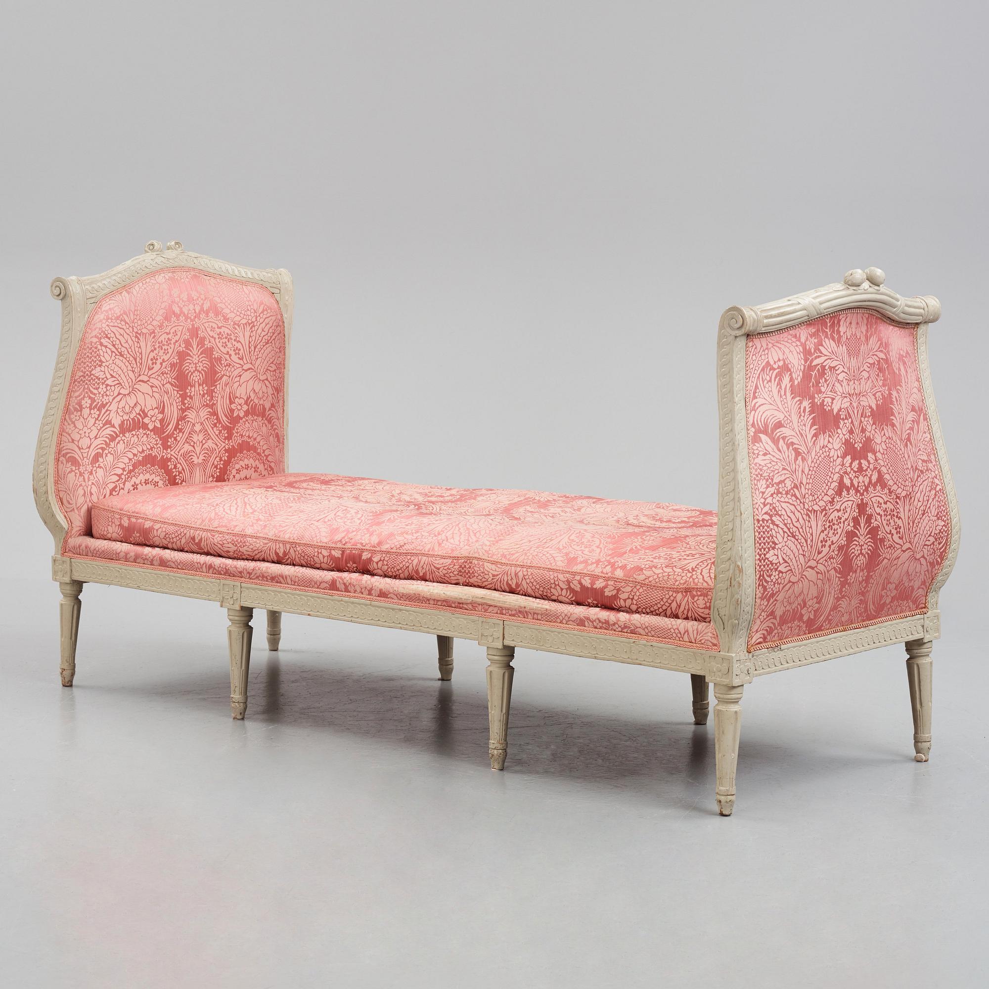 Bankettsoffa, Stockholmsarbete 1700-talets senare del, Gustaviansk.