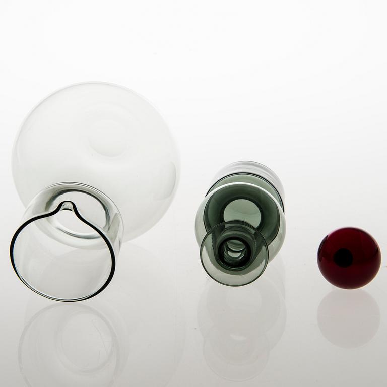 KAJ FRANCK, A decanter 'The Bells of Kremlin', signed K. Franck, Nuutajärvi, Notsjö -61.